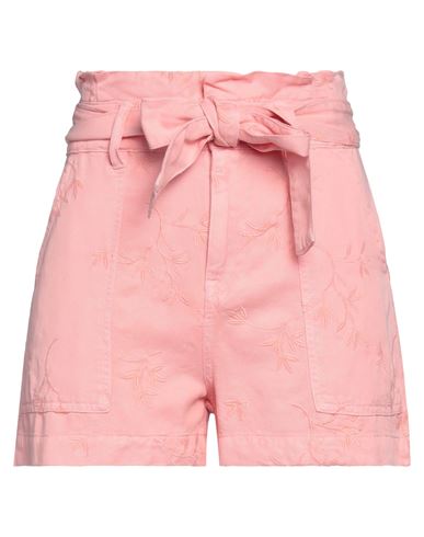 Guess Woman Shorts & Bermuda Shorts Pink Size M Tencel Lyocell