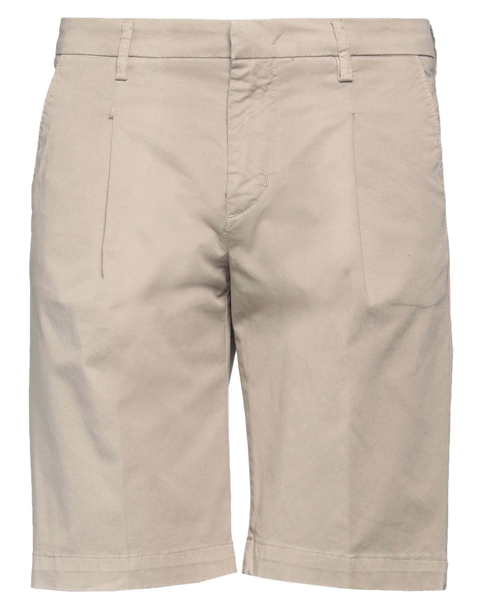 ENTRE AMIS ENTRE AMIS MAN SHORTS & BERMUDA SHORTS KHAKI SIZE 30 COTTON, ELASTANE