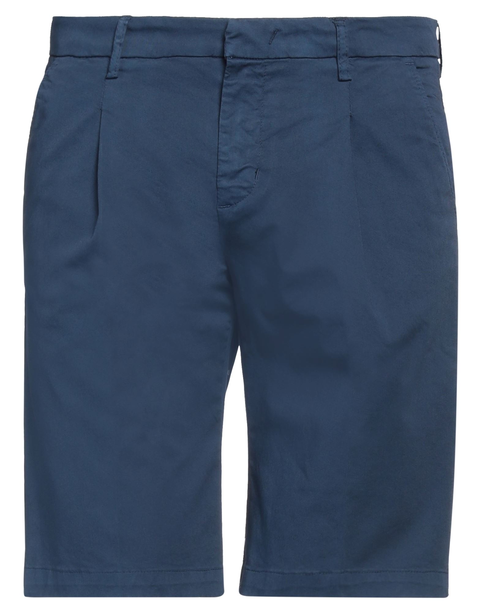 Entre Amis Man Shorts & Bermuda Shorts Midnight Blue Size 28 Cotton, Elastane