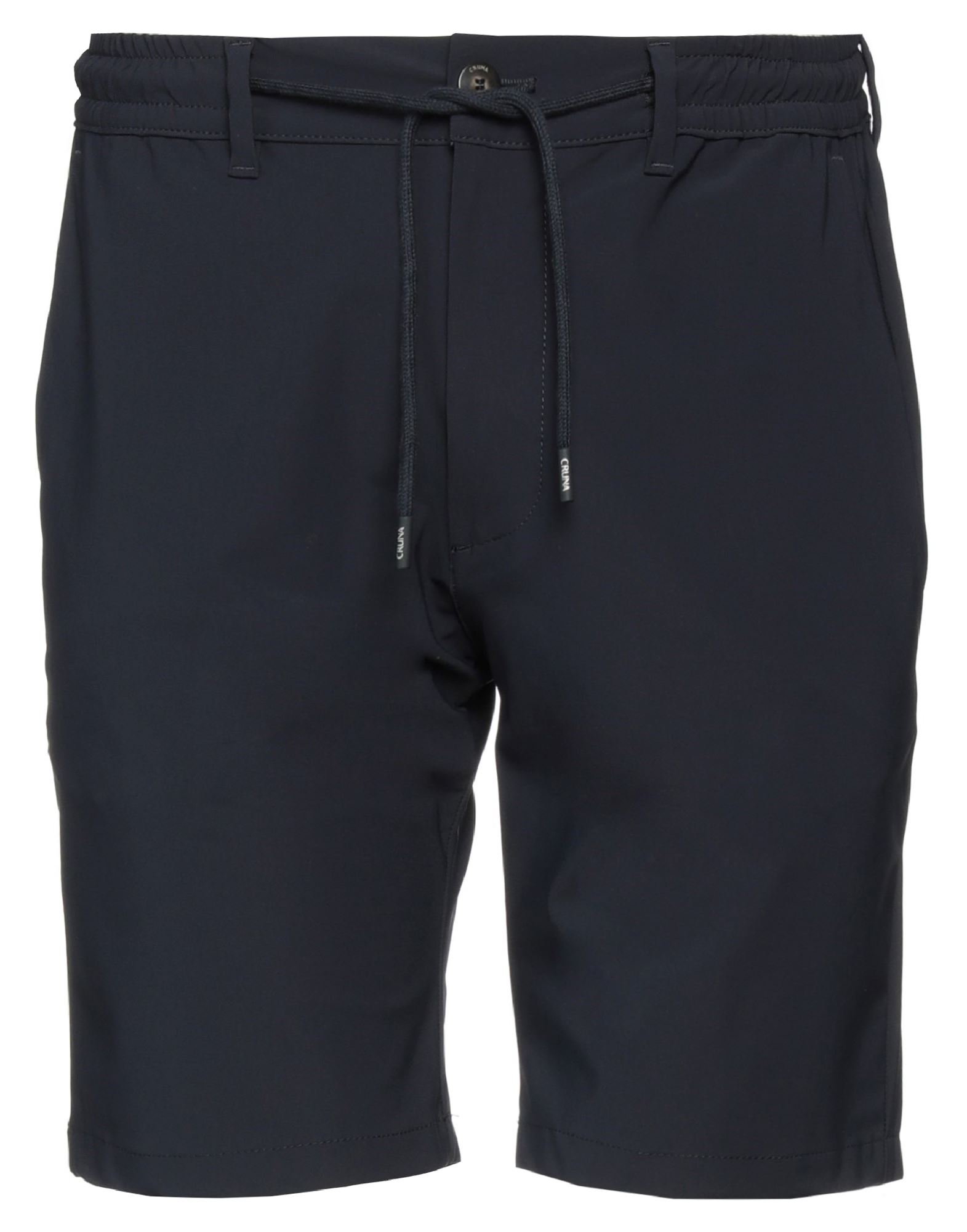 Cruna Man Shorts & Bermuda Shorts Midnight Blue Size 36 Polyamide, Elastane