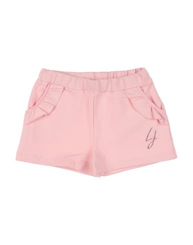 Liu •jo Babies'  Toddler Girl Shorts & Bermuda Shorts Light Pink Size 4 Cotton, Elastane