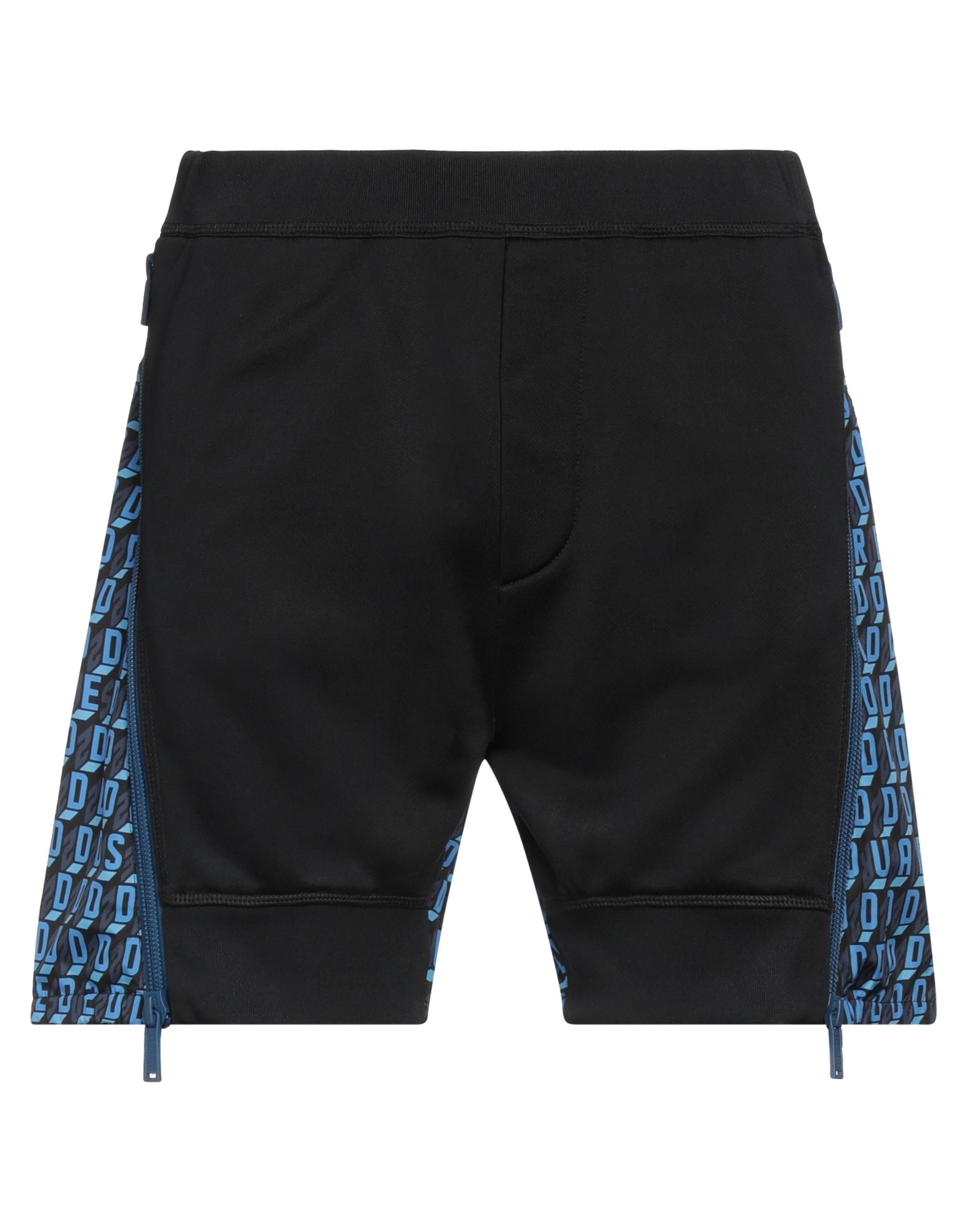 Dsquared2 Man Shorts & Bermuda Shorts Black Size S Polyamide, Cotton, Polyester