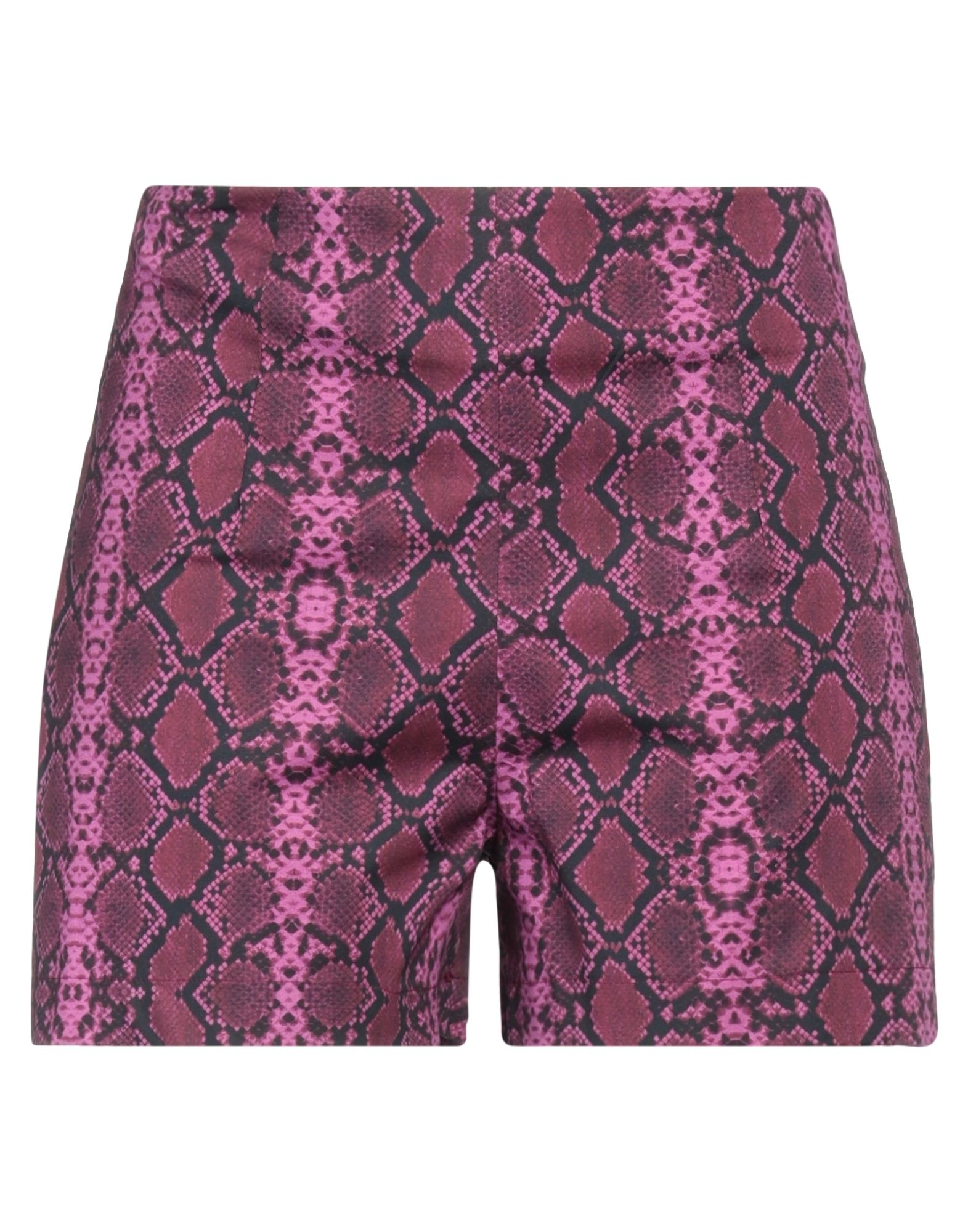 Virna Drò® Virna Drò Woman Shorts & Bermuda Shorts Garnet Size 6 Cotton, Elastane In Red