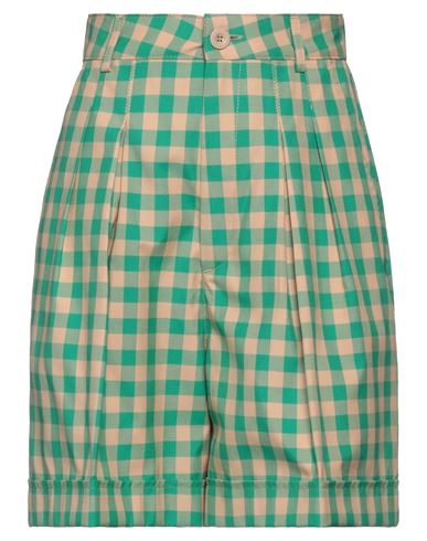 Department 5 Woman Shorts & Bermuda Shorts Green Size 26 Polyester