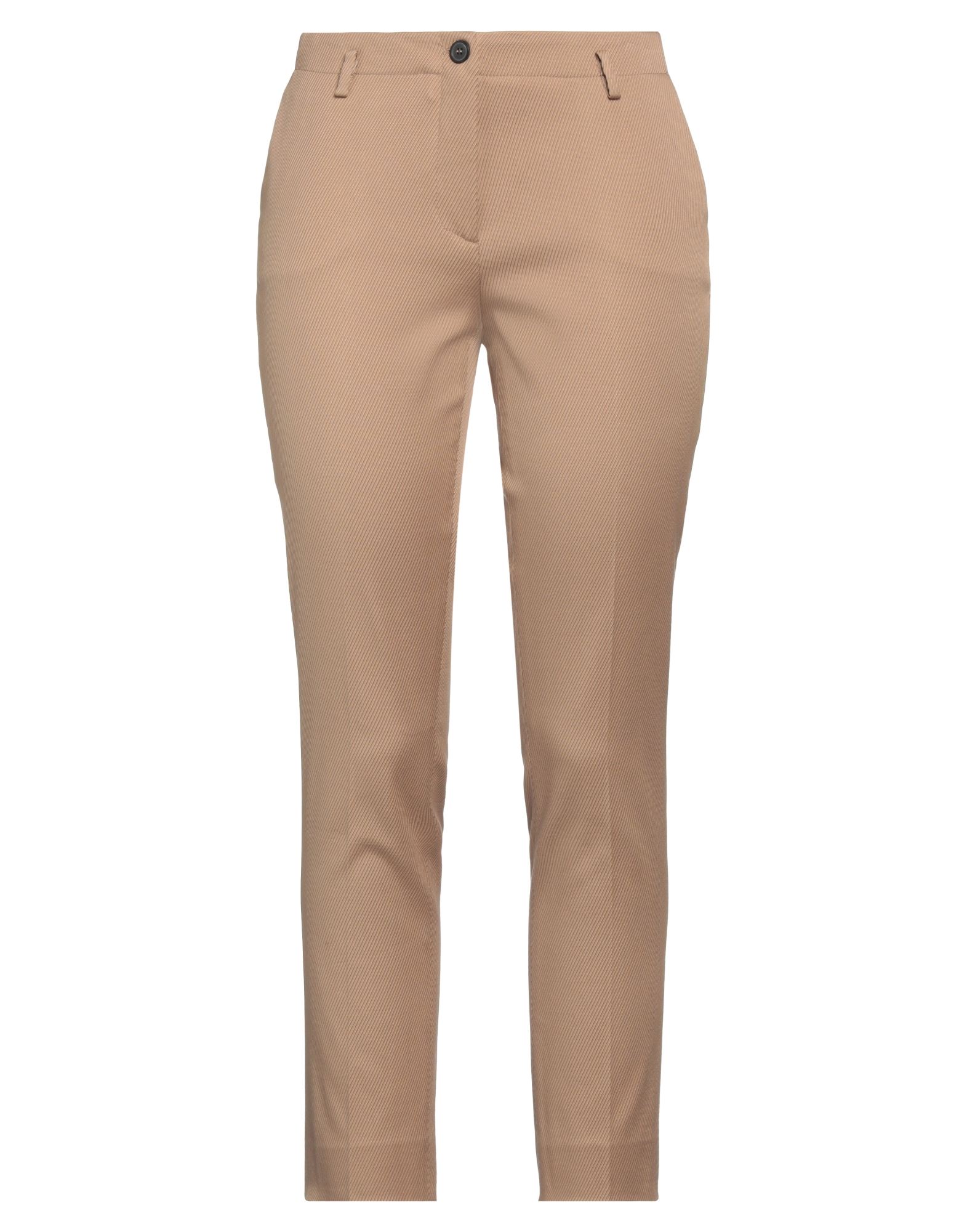 Via Masini 80 Pants In Sand