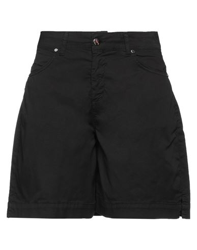Operà Woman Shorts & Bermuda Shorts Black Size 8 Cotton, Elastane