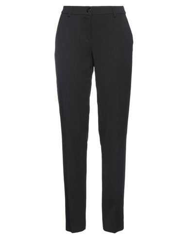 Marani Jeans Woman Pants Black Size 6 Polyester, Rayon, Elastane