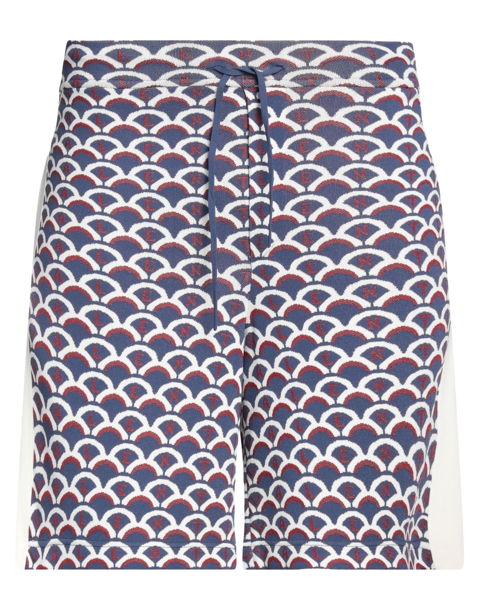 Valentino Garavani Man Shorts & Bermuda Shorts Midnight Blue Size L Viscose, Polyester