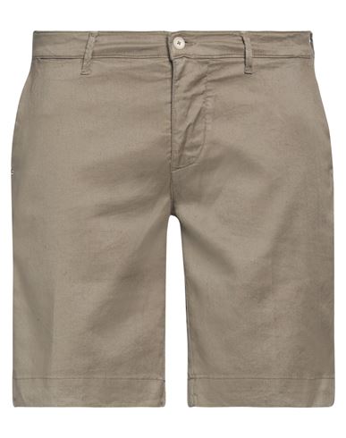 0/zero Construction Man Shorts & Bermuda Shorts Khaki Size 31 Linen, Cotton, Elastane In Beige
