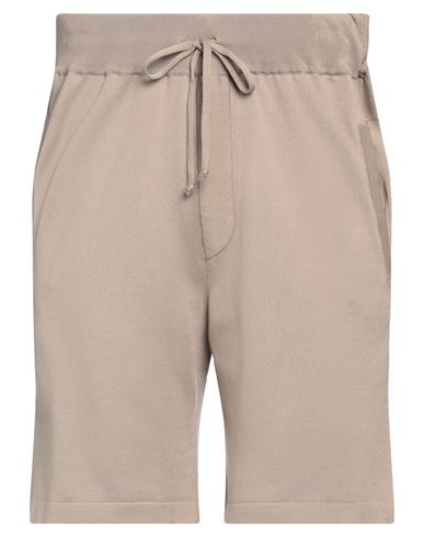 +39 Masq Man Shorts & Bermuda Shorts Khaki Size S Cotton In Beige