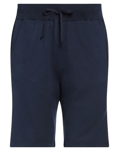 +39 Masq Man Shorts & Bermuda Shorts Midnight Blue Size L Cotton