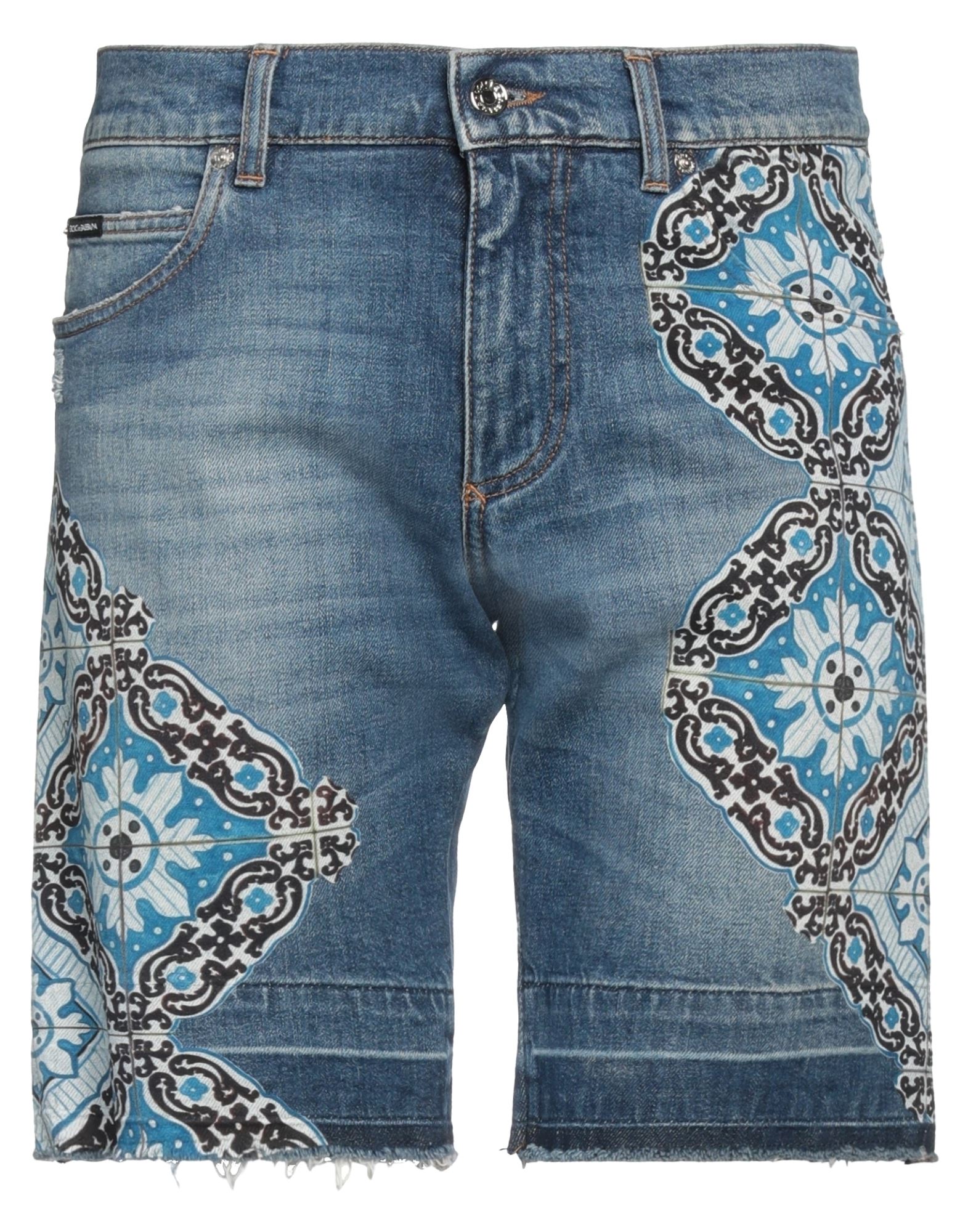 Dolce & Gabbana Denim Shorts In Blue