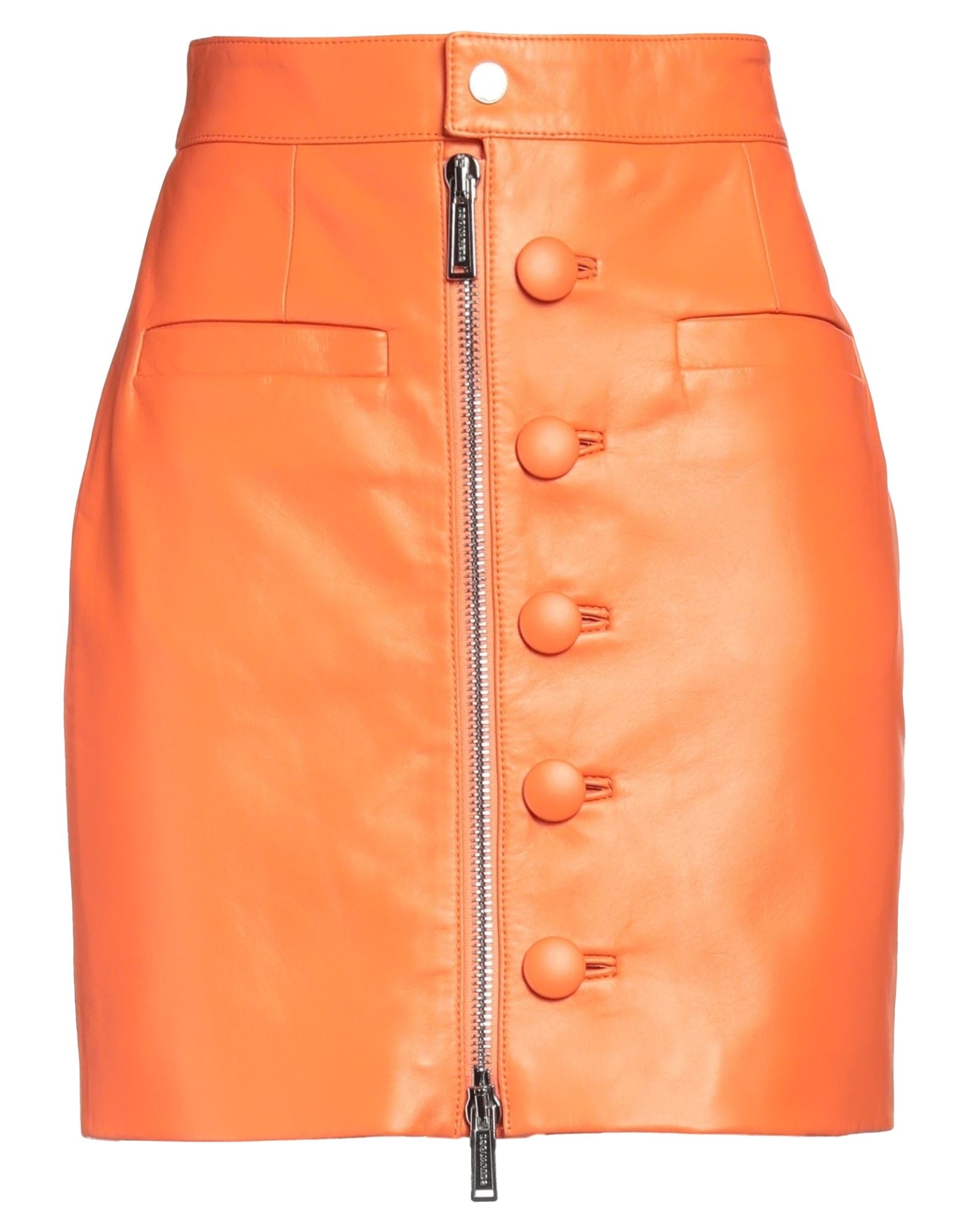 Dsquared2 Mini Skirts In Orange
