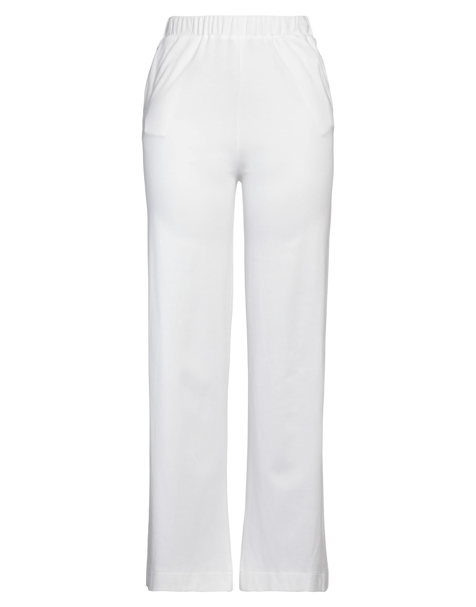 Gran Sasso Woman Pants White Size 6 Cotton, Polyamide