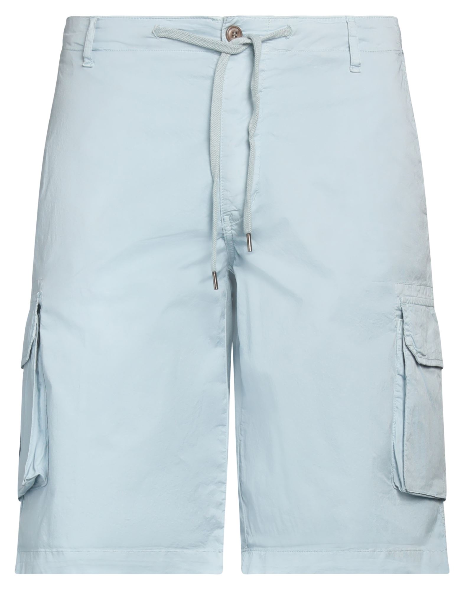 40weft Man Shorts & Bermuda Shorts Sky Blue Size 38 Cotton, Elastane