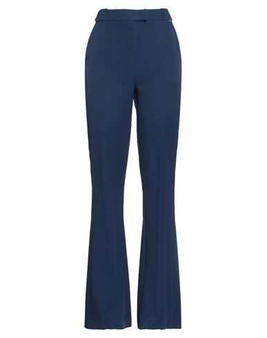 Fracomina Woman Pants Midnight Blue Size 12 Polyester, Elastane