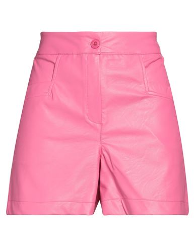Odì Odì Woman Shorts & Bermuda Shorts Fuchsia Size S Polyurethane, Viscose, Elastane In Pink