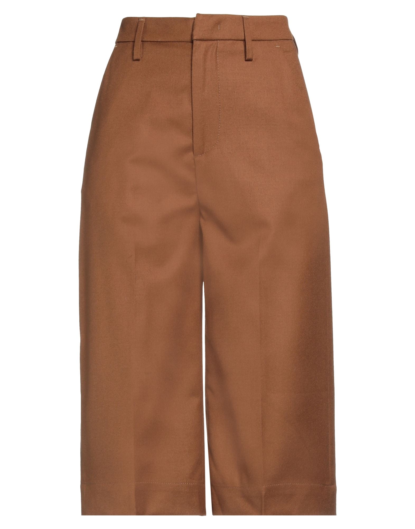 Dondup Cropped Pants In Brown