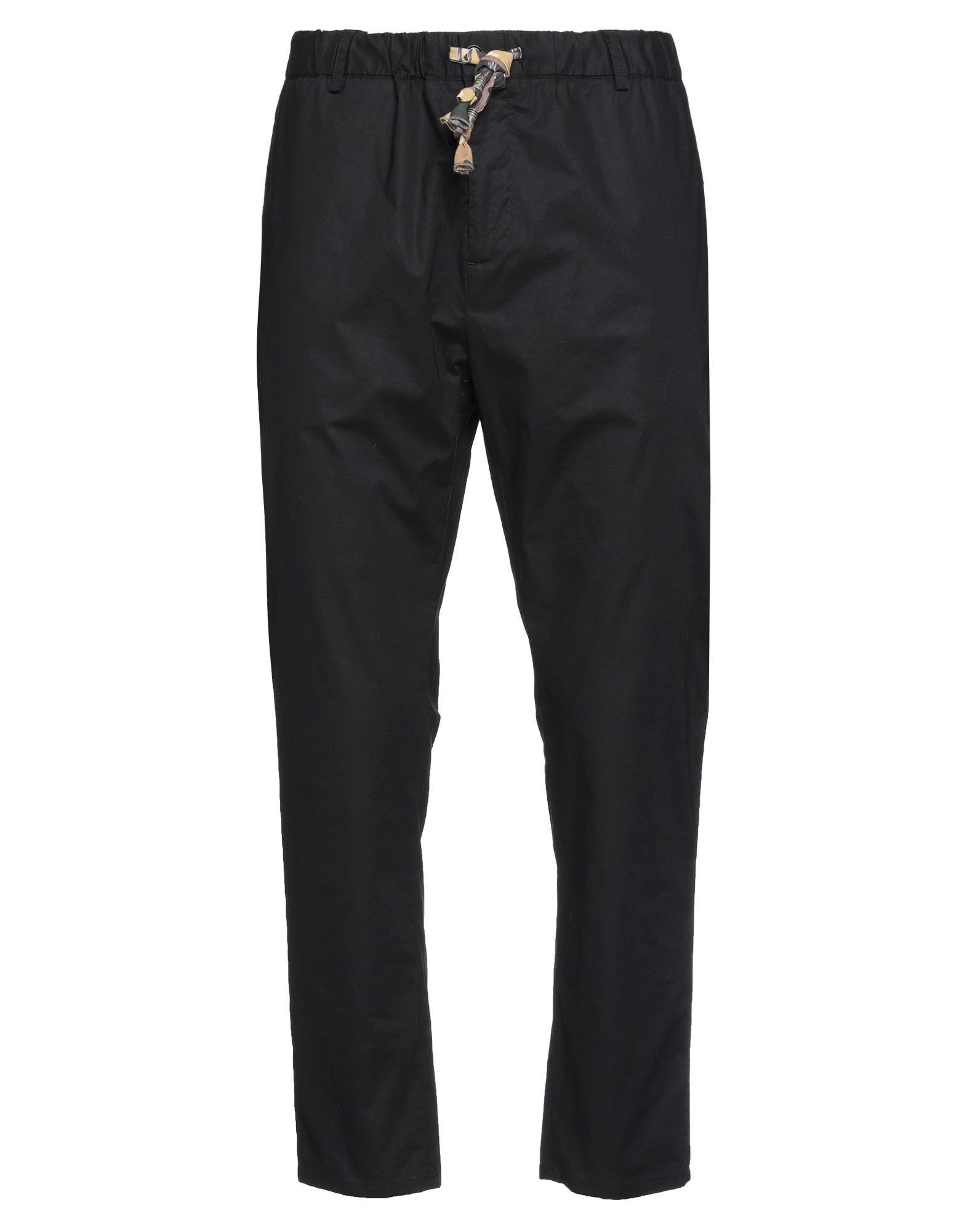 Grey Daniele Alessandrini Man Pants Black Size 36 Cotton, Elastane, Polyester
