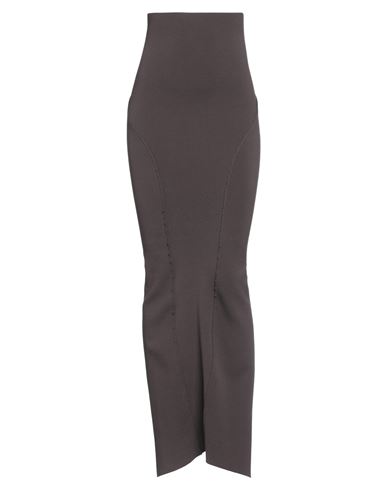 Rick Owens Woman Long Skirt Dove Grey Size S Viscose, Polyester, Polyamide, Elastane