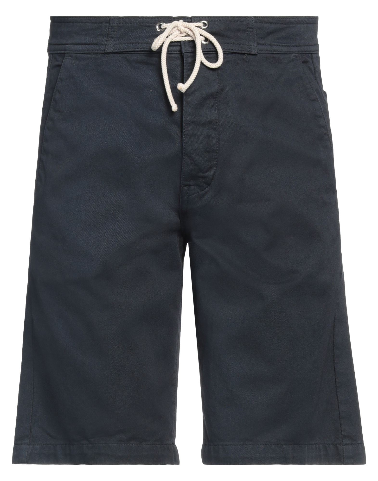 Société Anonyme Man Shorts & Bermuda Shorts Midnight Blue Size L Cotton