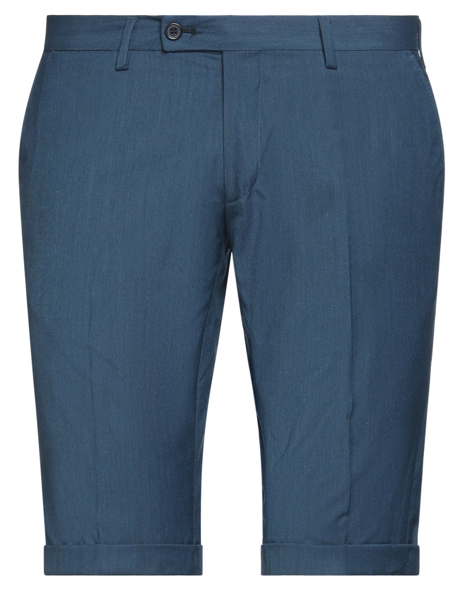 Exibit Man Shorts & Bermuda Shorts Blue Size 38 Polyester, Viscose
