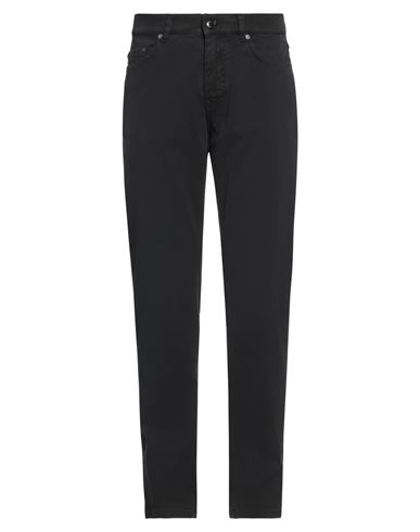 Harmont & Blaine Man Pants Black Size 42 Cotton, Elastane In Black