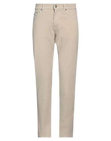 Shop Harmont & Blaine Man Pants Beige Size 44 Cotton, Elastane