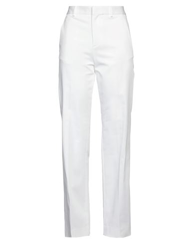 DSQUARED2 DSQUARED2 WOMAN PANTS WHITE SIZE 2 COTTON, ELASTANE