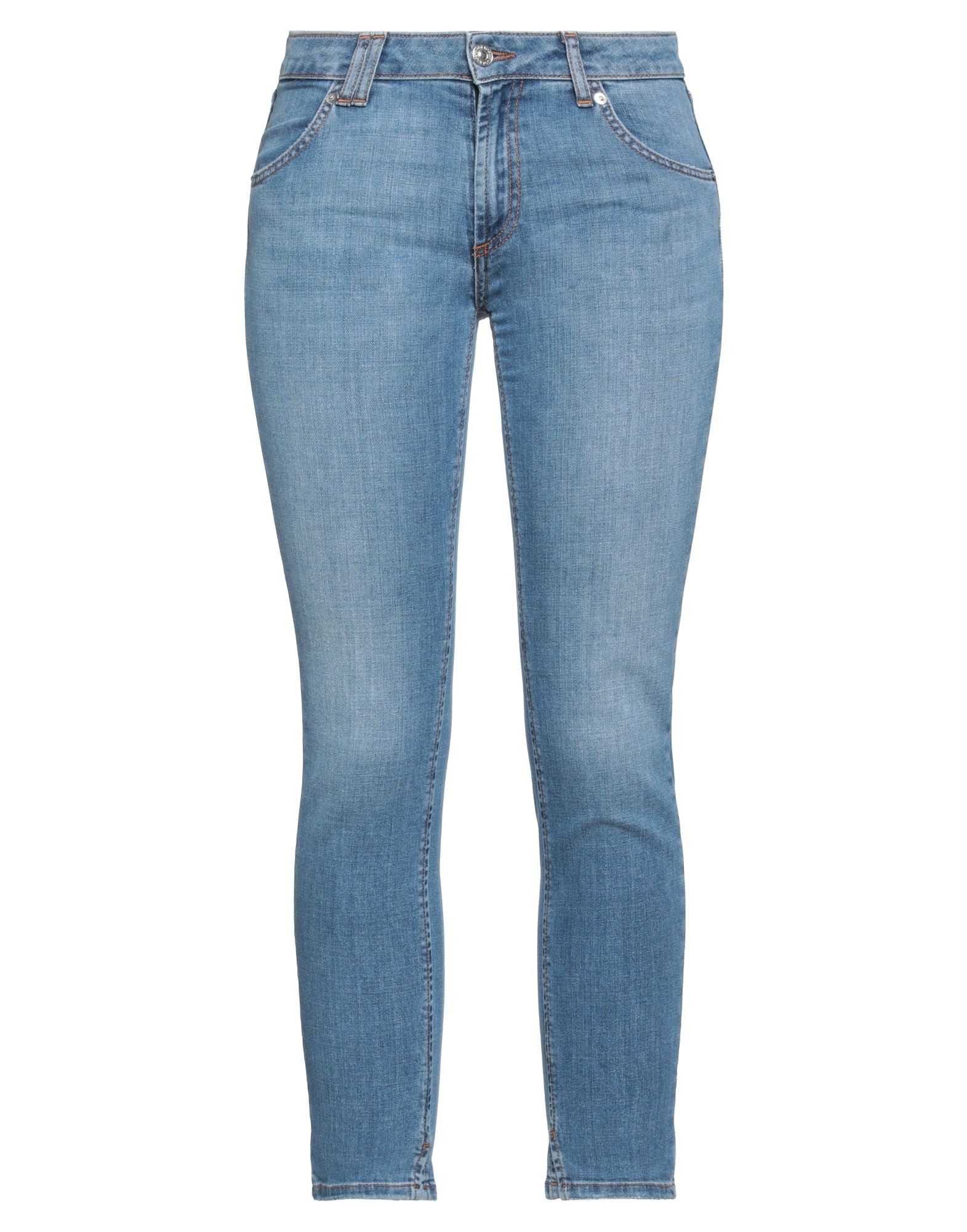Roy Rogers Denim Cropped In Blue
