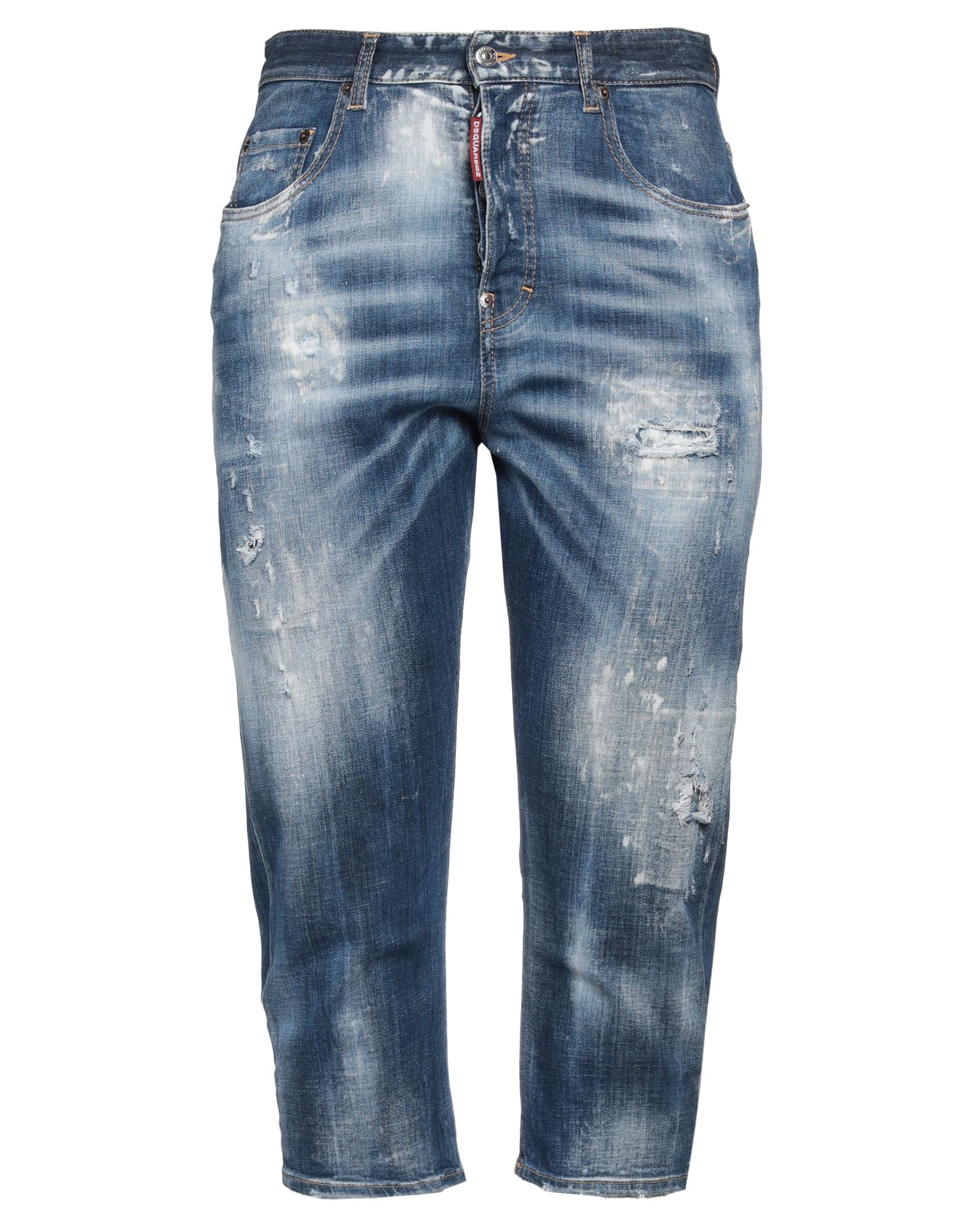 Shop Dsquared2 Woman Jeans Blue Size 2 Cotton, Elastane