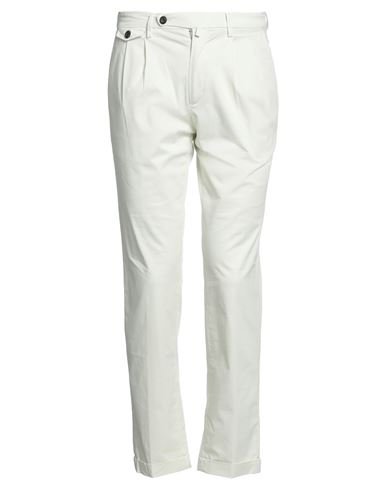 Briglia 1949 Man Pants Cream Size 30 Cotton, Elastane In White