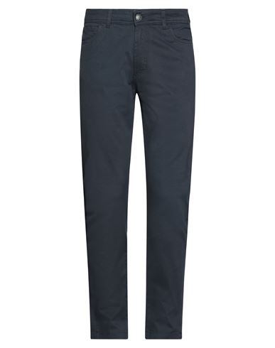 Liu •jo Man Man Pants Navy Blue Size 32 Cotton, Elastane In Black