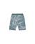 2 of 4 - Fleece Trousers Man 61720 CAMOUFLAGE PRINT Back STONE ISLAND JUNIOR