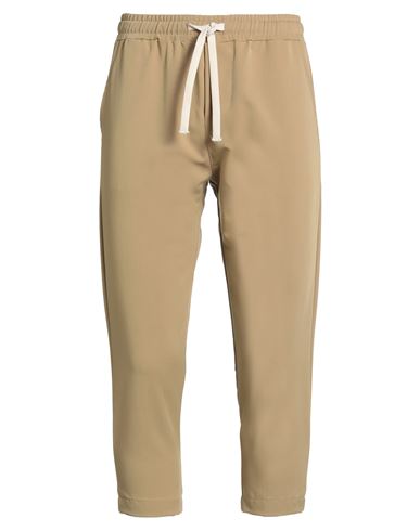 Why Not Brand Man Pants Beige Size L Polyester, Viscose, Elastane In Neutral