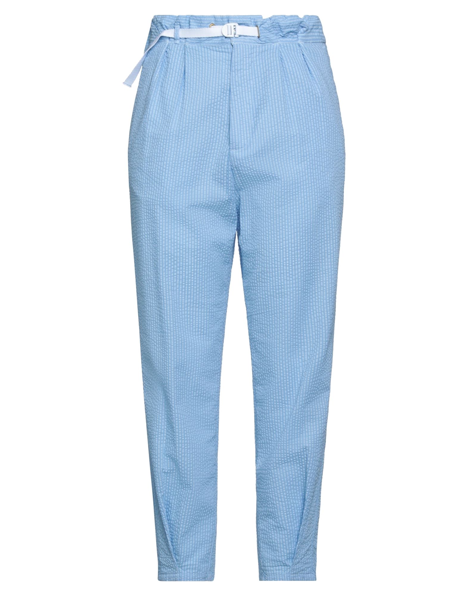 White Sand Pants In Blue