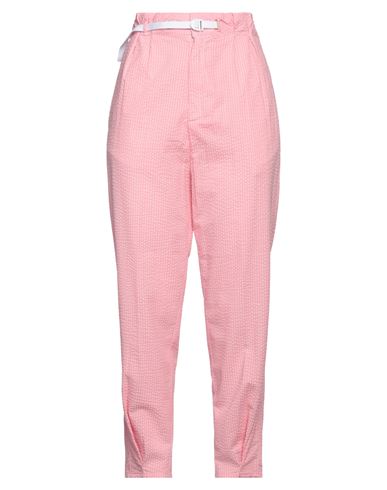 Shop White Sand Woman Pants Pink Size 8 Cotton