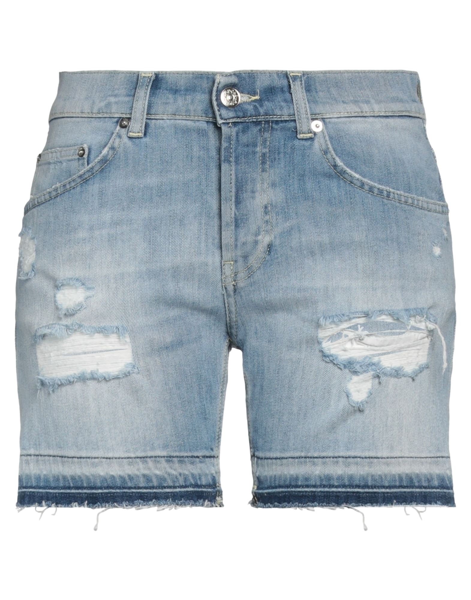 Dondup Denim Shorts In Blue