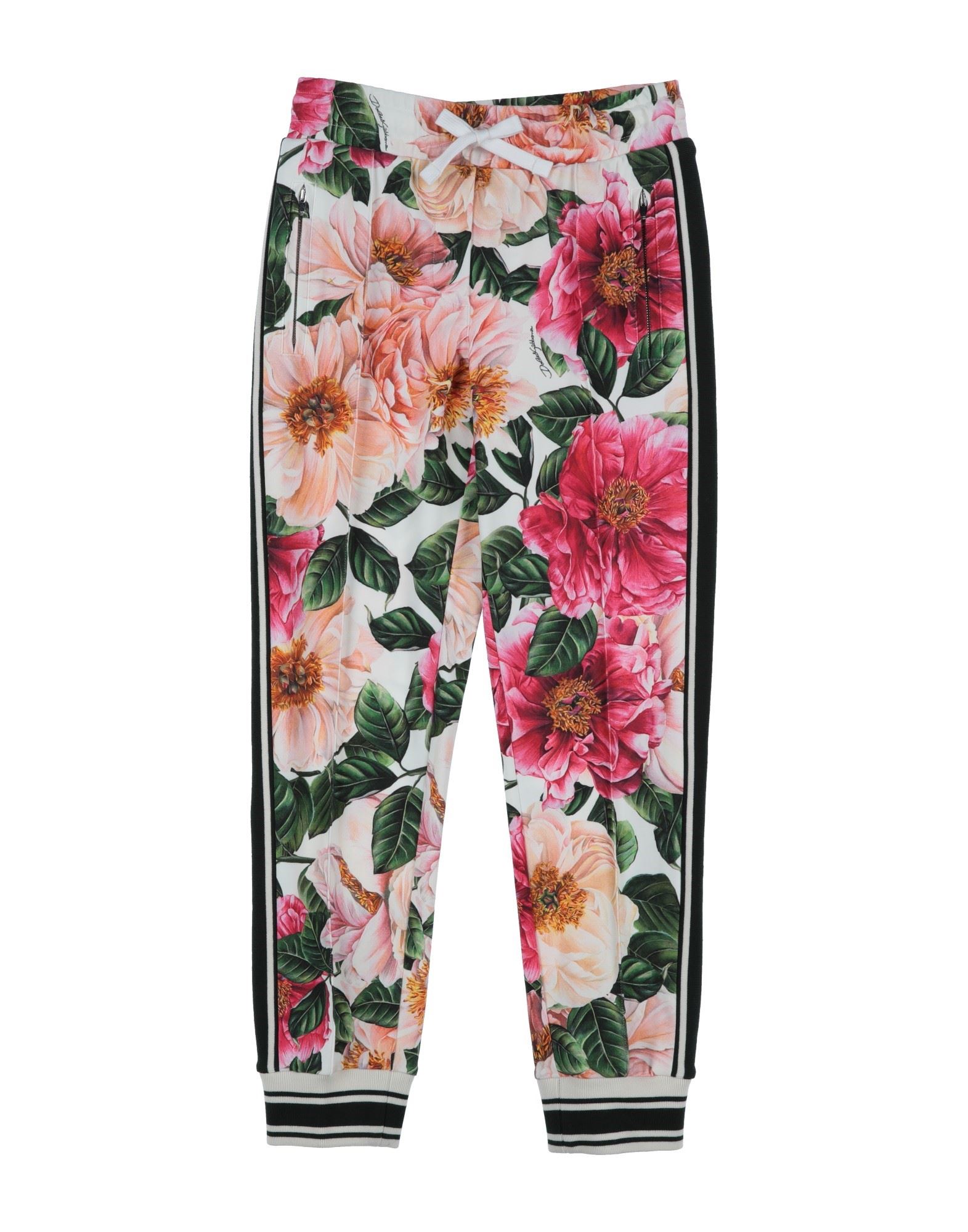 Dolce & Gabbana Kids'  Toddler Girl Pants Fuchsia Size 7 Cotton, Elastane In Pink