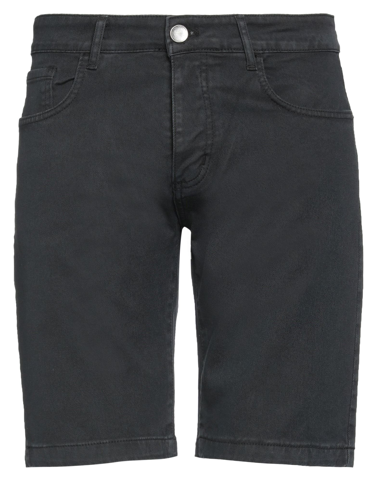 Baramon Man Shorts & Bermuda Shorts Black Size 36 Cotton, Elastane