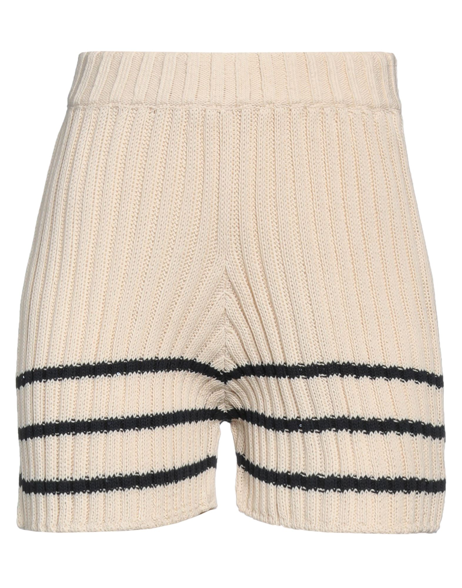 Lorena Antoniazzi Woman Shorts & Bermuda Shorts Ivory Size 8 Cotton, Polyester In White