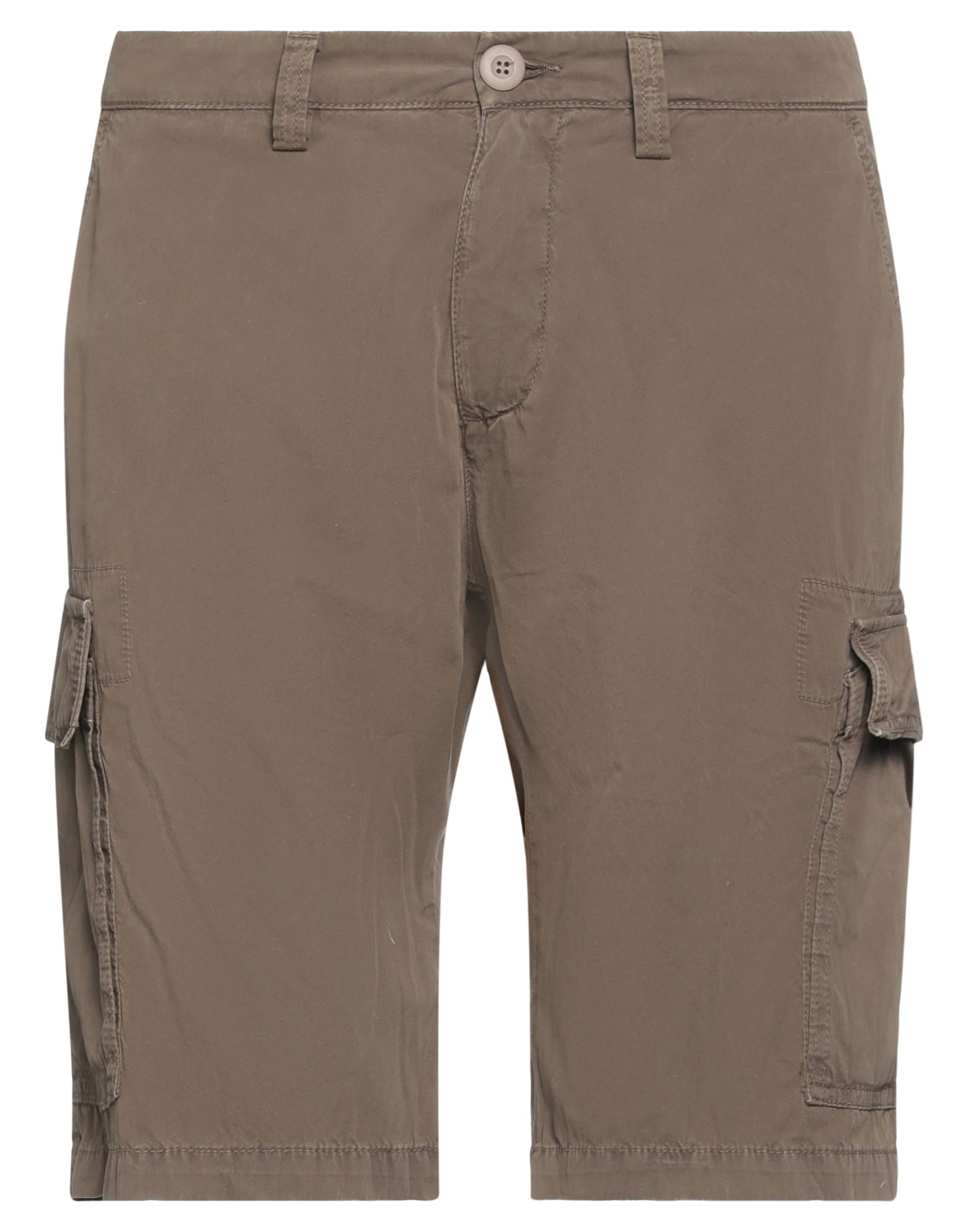 Modfitters Man Shorts & Bermuda Shorts Brown Size 38 Cotton