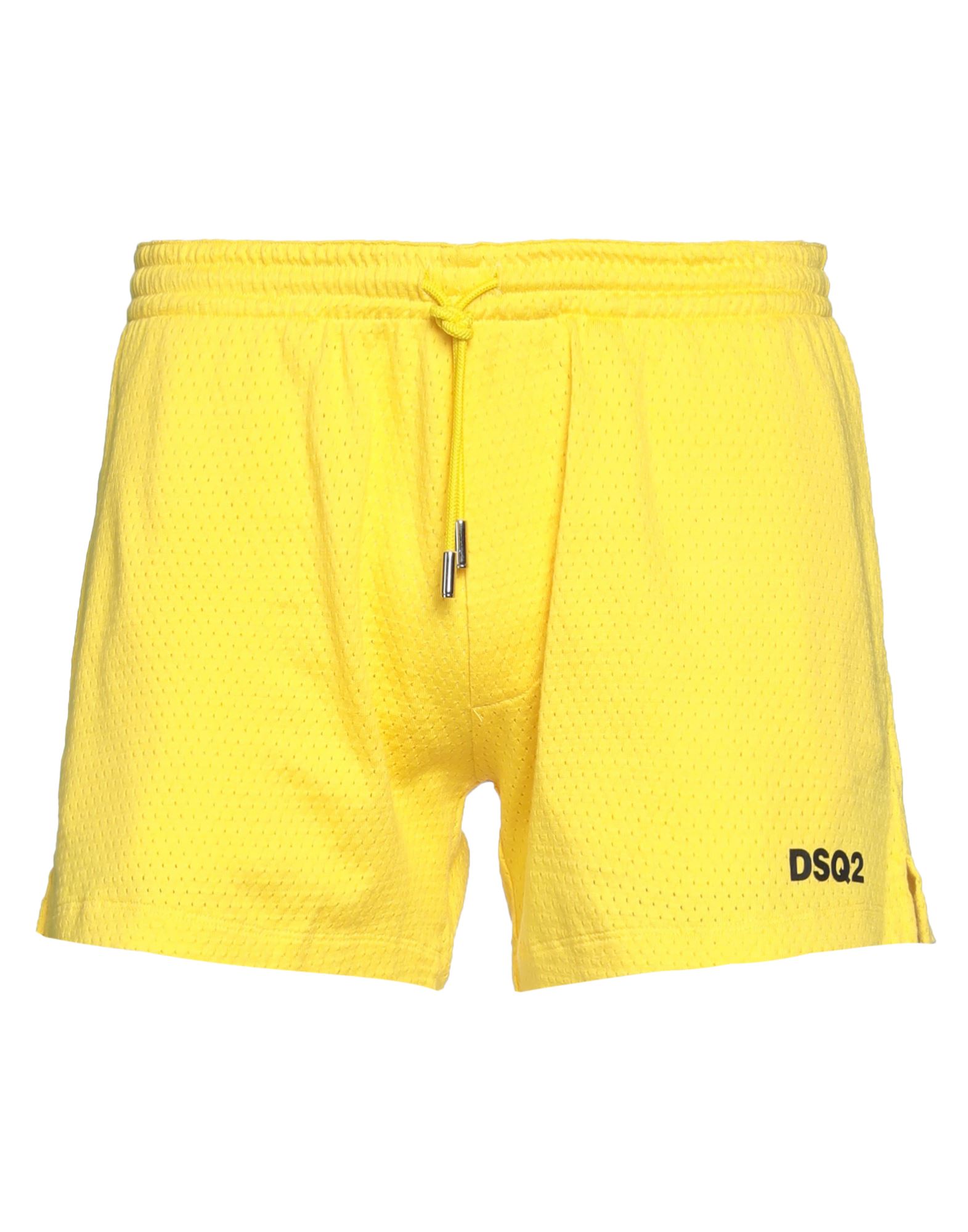 Dsquared2 Shorts & Bermuda Shorts In Yellow