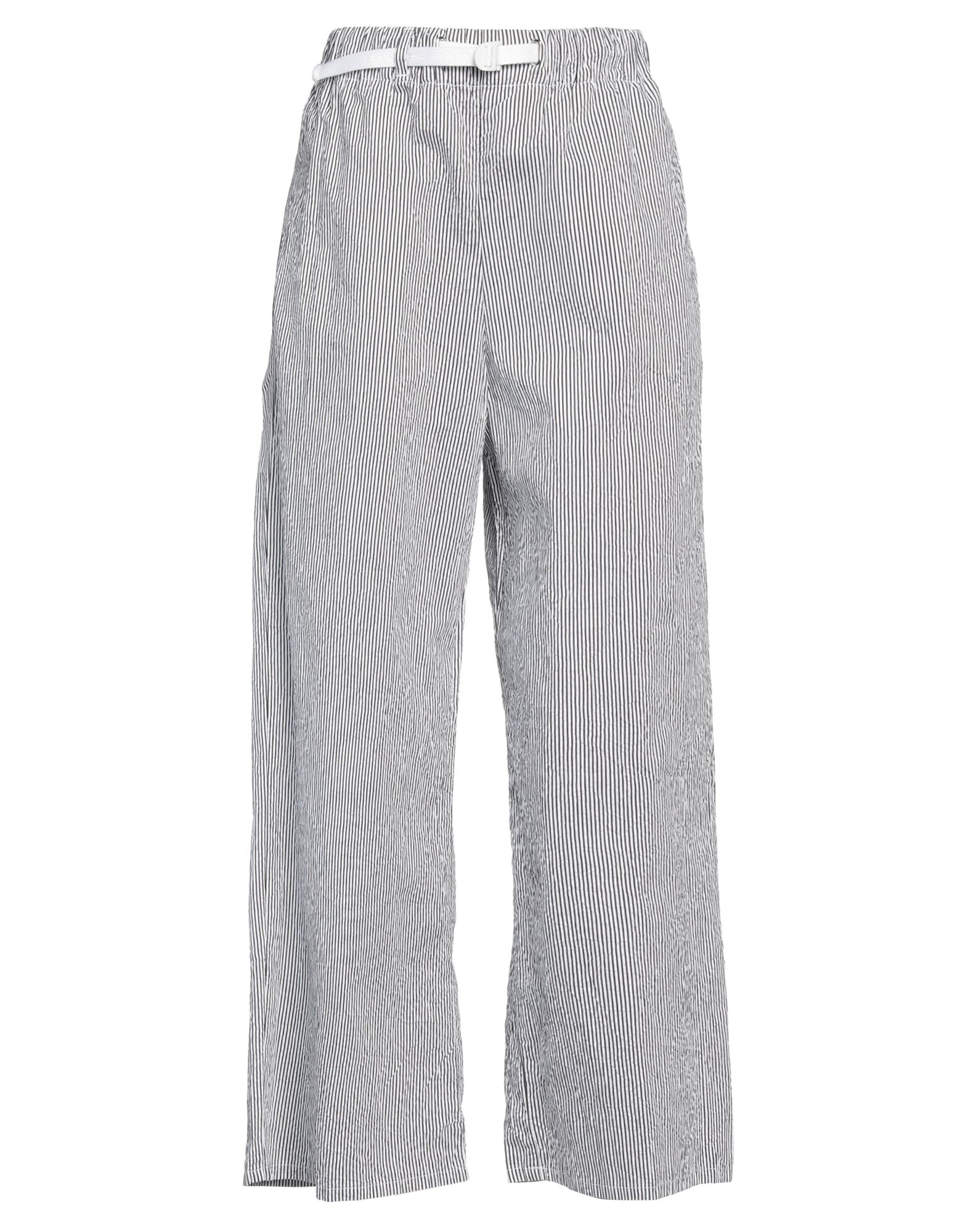 White Sand Pants In Navy Blue