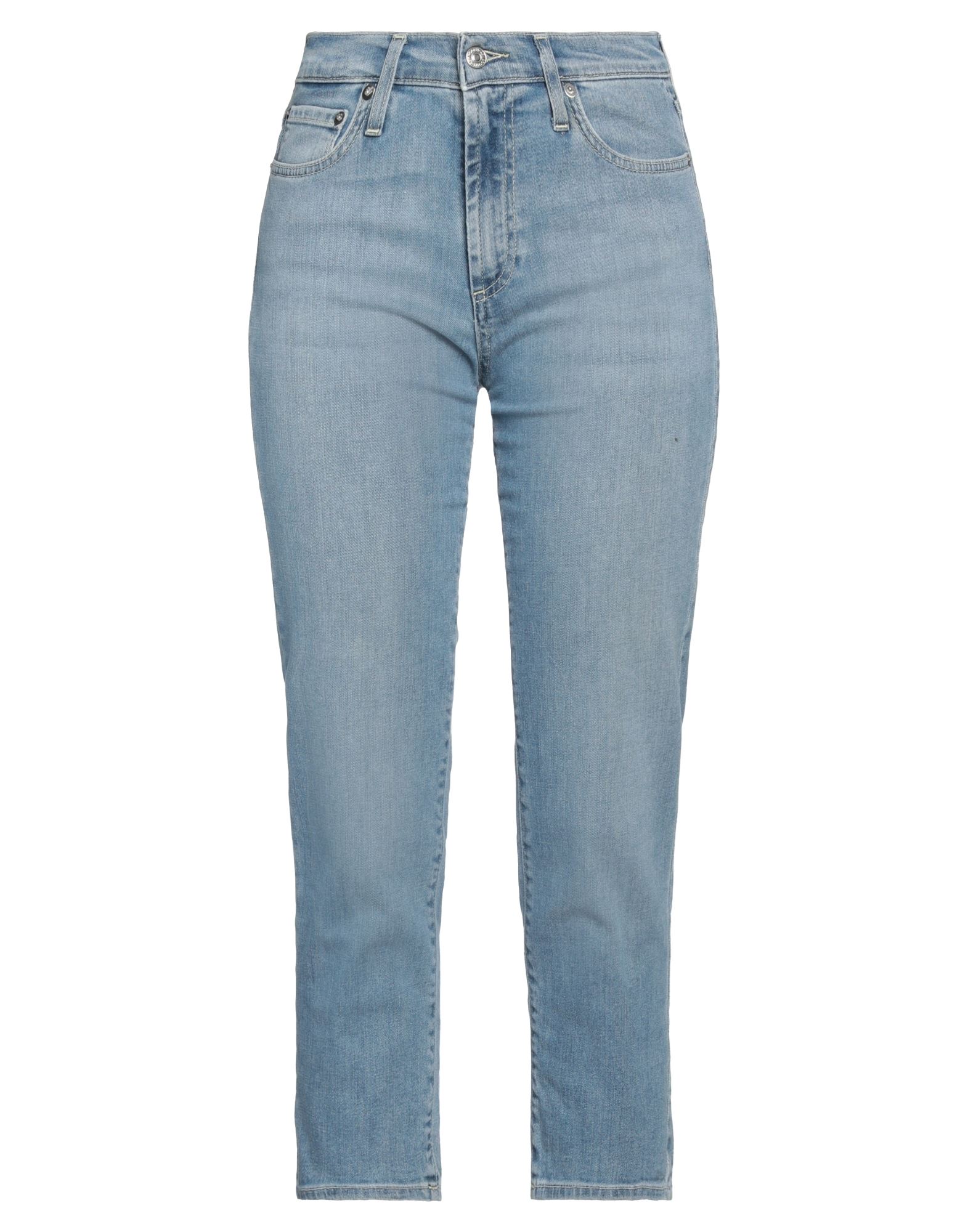Roy Rogers Denim Cropped In Blue