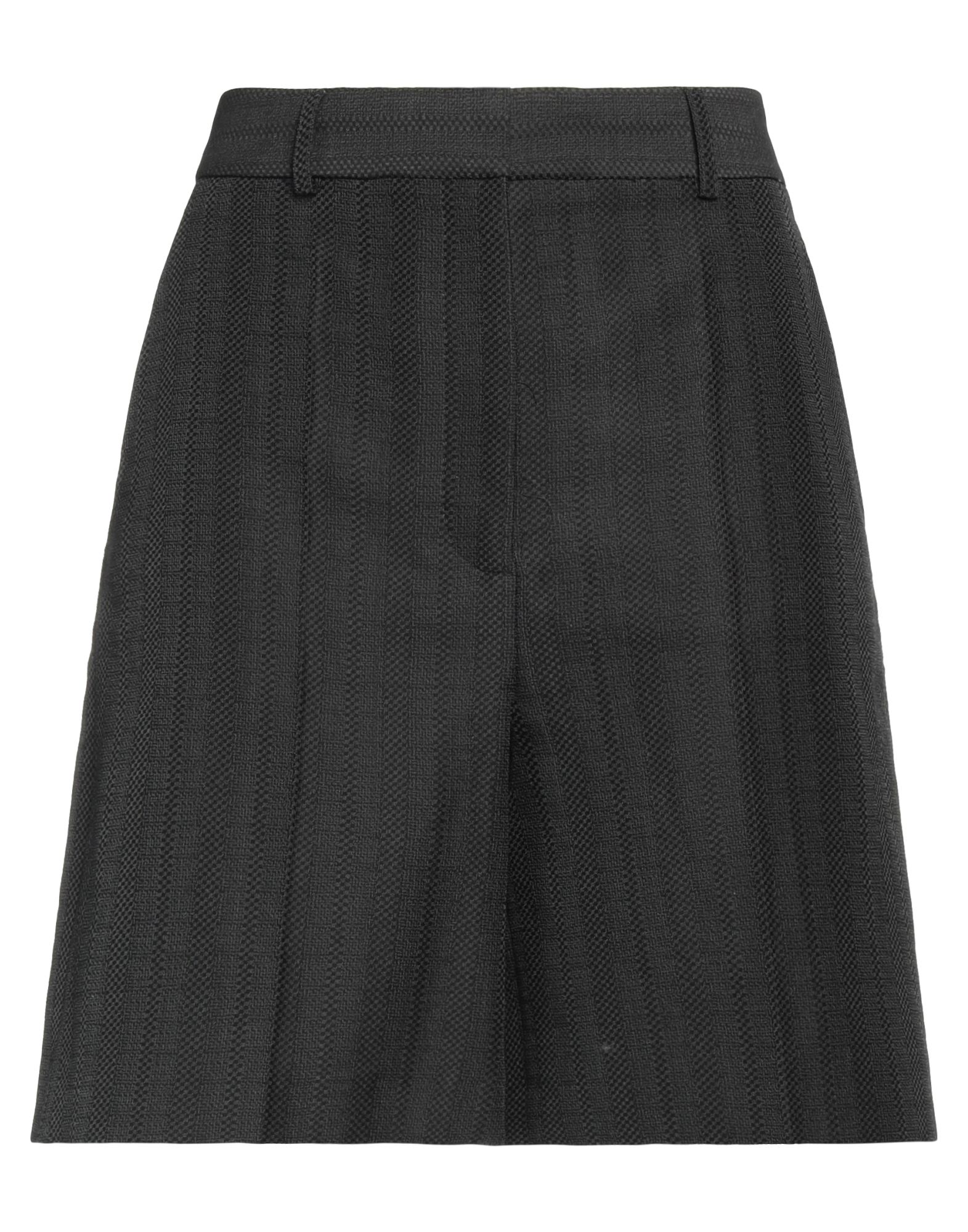 Stella Mccartney Woman Shorts & Bermuda Shorts Steel Grey Size 6-8 Cotton, Silk