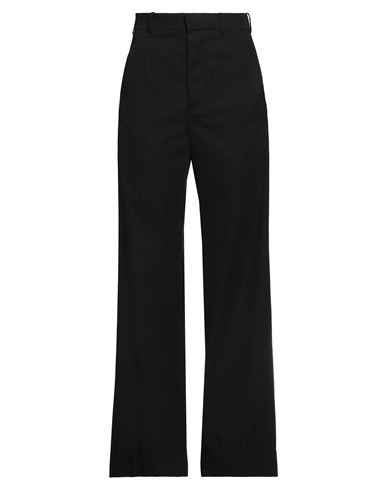 ANN DEMEULEMEESTER ANN DEMEULEMEESTER WOMAN PANTS BLACK SIZE 10 COTTON