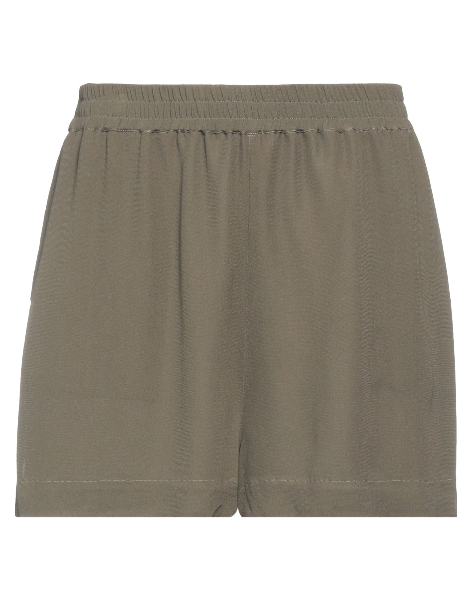 Fisico Woman Shorts & Bermuda Shorts Dark Green Size S Viscose