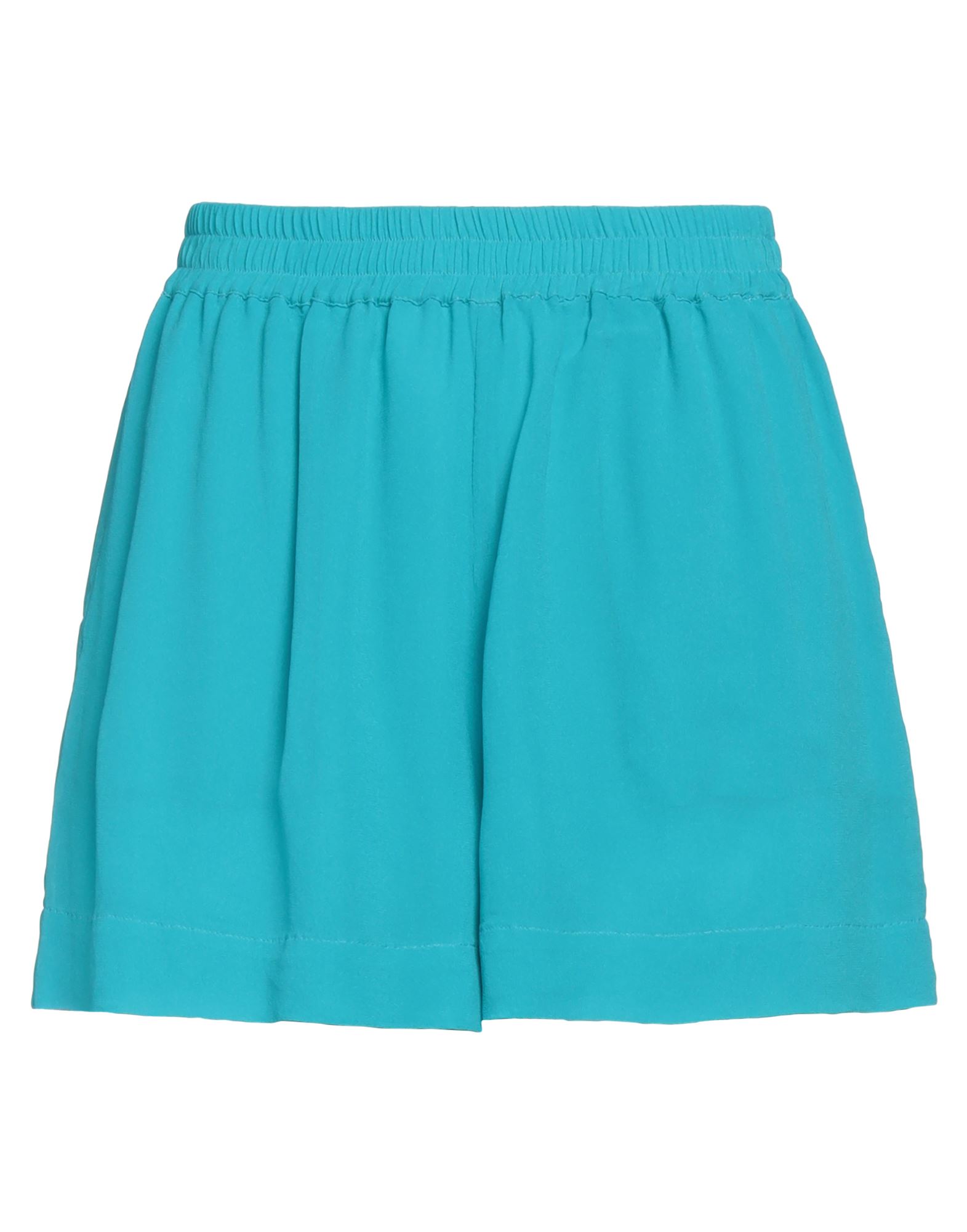 Shop Fisico Woman Shorts & Bermuda Shorts Turquoise Size Xs Viscose In Blue