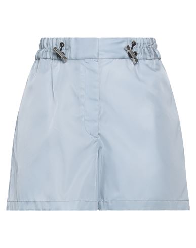 Givenchy Woman Shorts & Bermuda Shorts Pastel Blue Size 8 Polyamide